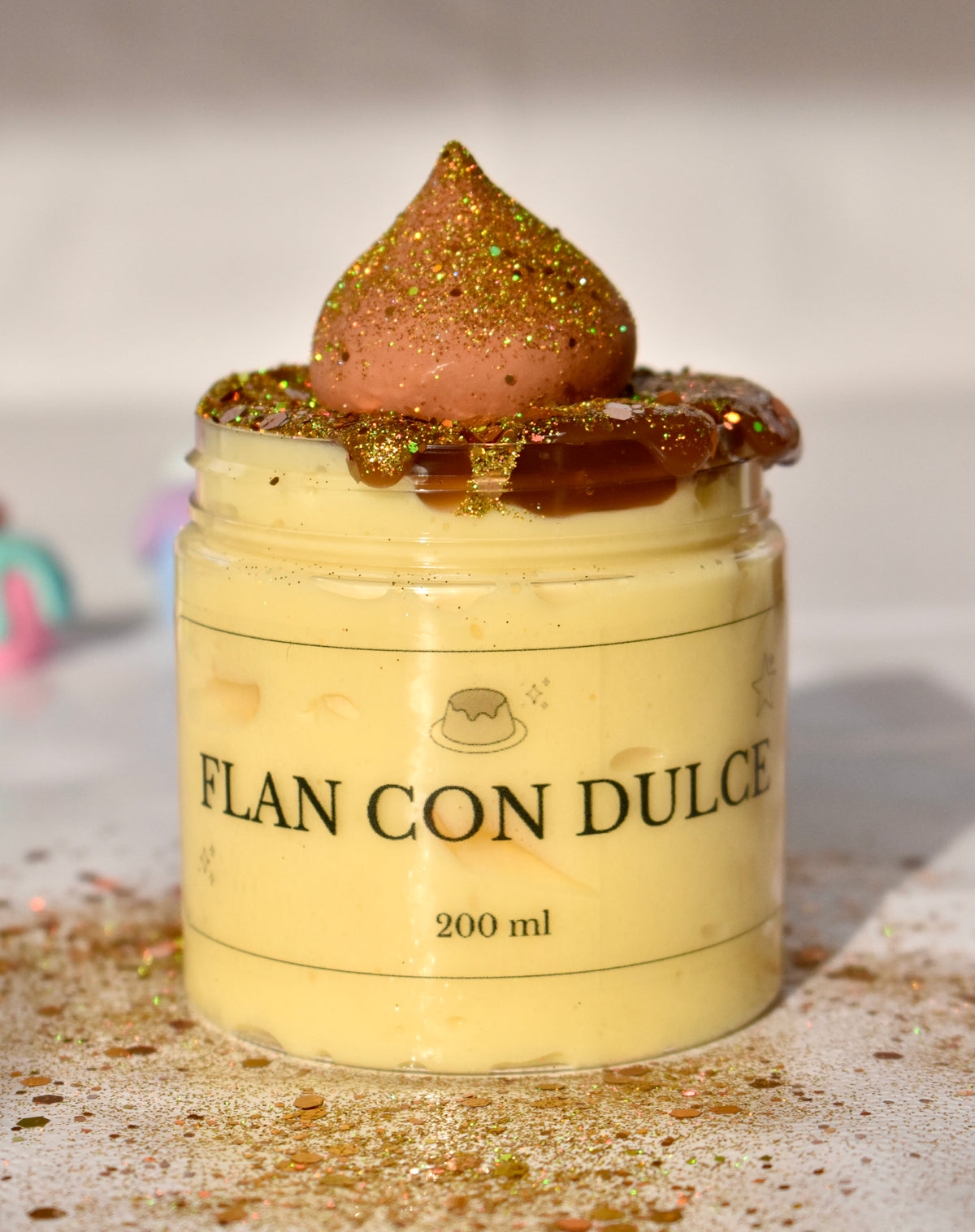 FLAN CON DULCE