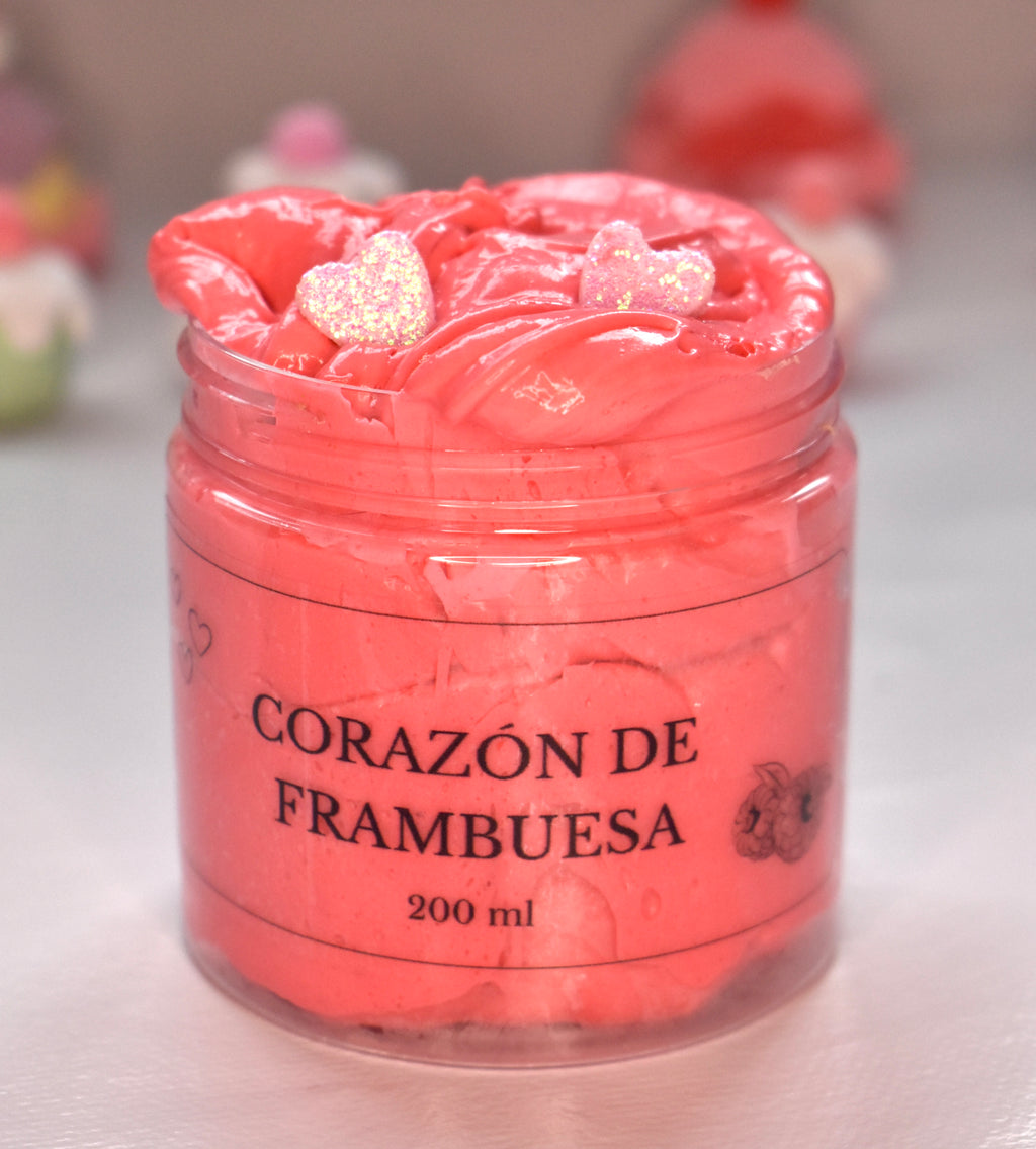 CORAZÓN DE FRAMBUESA