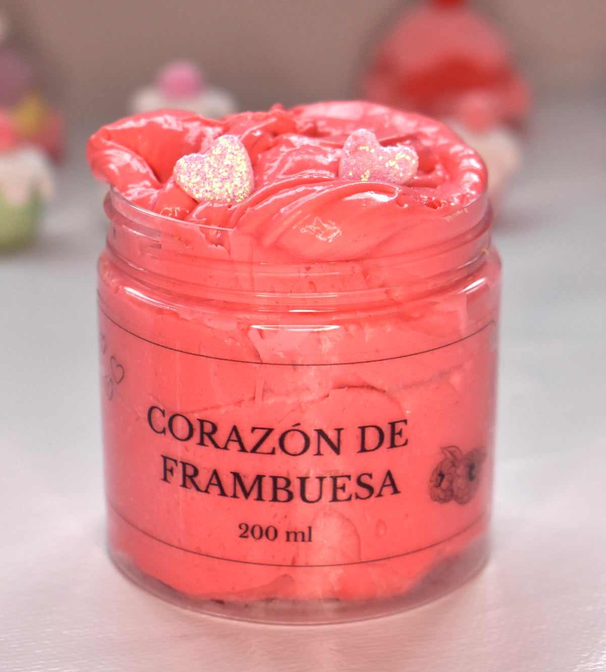 CORAZÓN DE FRAMBUESA